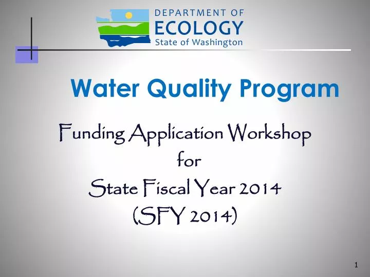 funding application workshop for state fiscal year 2014 sfy 2014