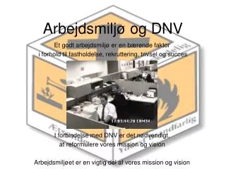 arbejdsmilj og dnv
