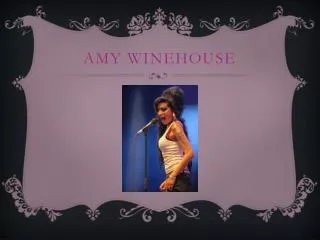 amy winehouse