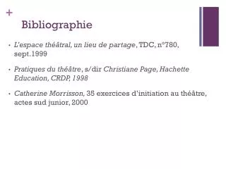 b ibliographie