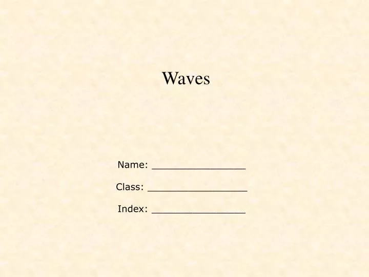 waves