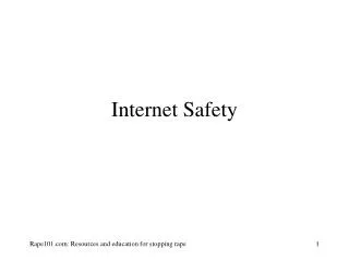 Internet Safety