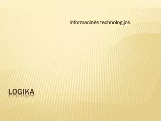 informacin s technologijos