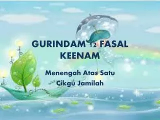 gurindam 12 fasal keenam
