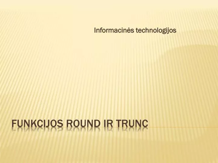 informacin s technologijos