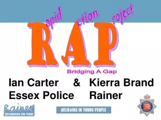 Ian Carter	&amp;	Kierra Brand Essex Police 	Rainer