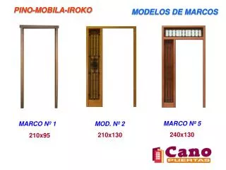 modelos de marcos