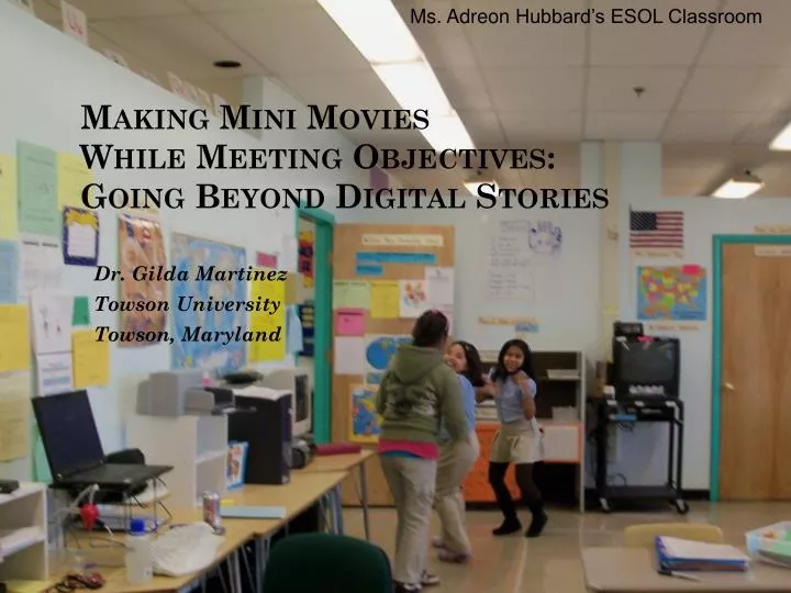 making mini movies while meeting objectives going beyond digital stories