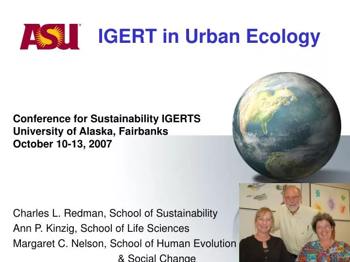 igert in urban ecology