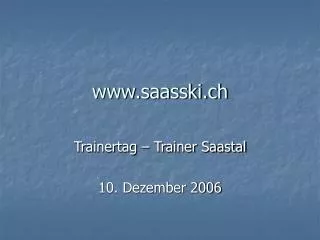 www saasski ch