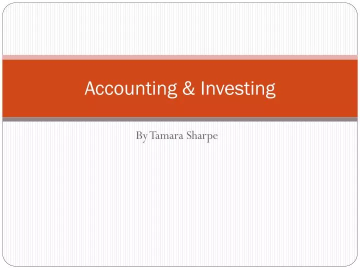 accounting investing