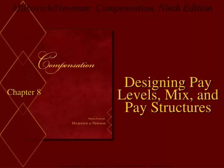 designing pay levels mix and pay structures