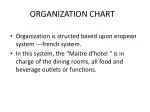 ORGANIZATION CHART - slide 1