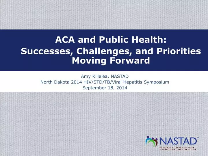 amy killelea nastad north dakota 2014 hiv std tb viral hepatitis symposium september 18 2014