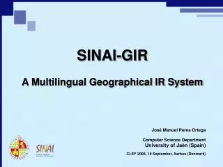 SINAI-GIR A Multilingual Geographical IR System