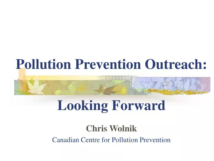 pollution prevention outreach