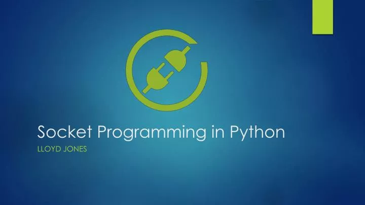 socket programming in python