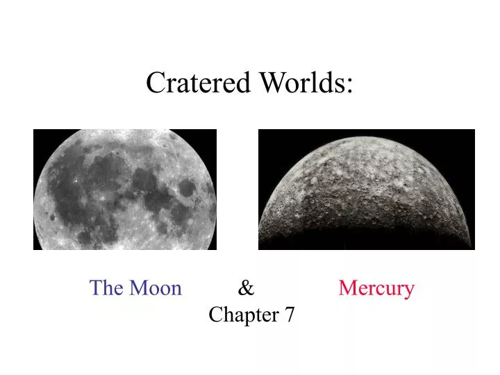 cratered worlds