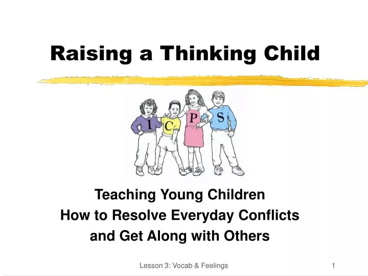 raising a thinking child