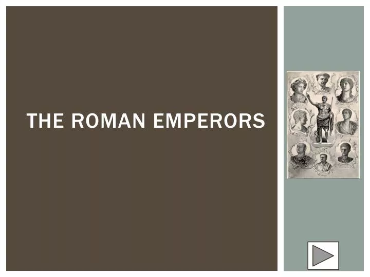 the roman emperors