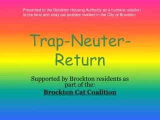 Trap-Neuter-Return