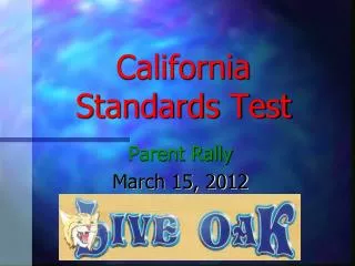 California Standards Test