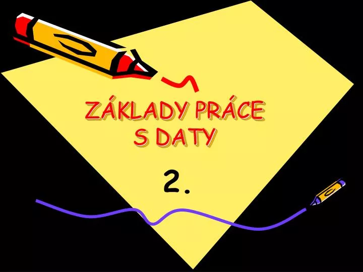 z klady pr ce s daty