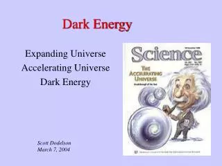 Dark Energy