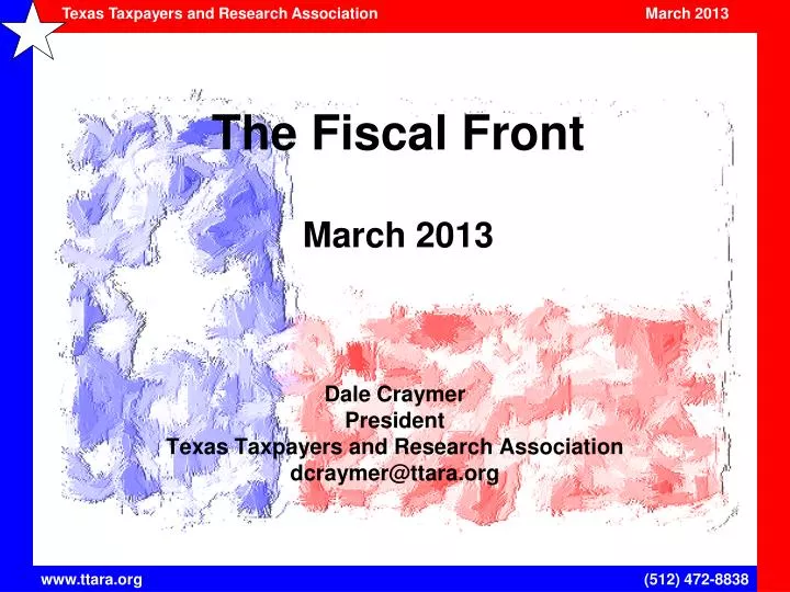 the fiscal front march 2013