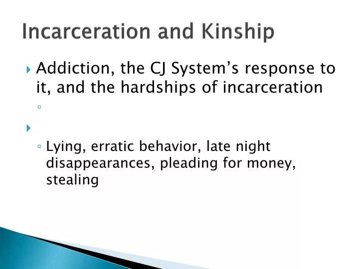 incarceration and kinship