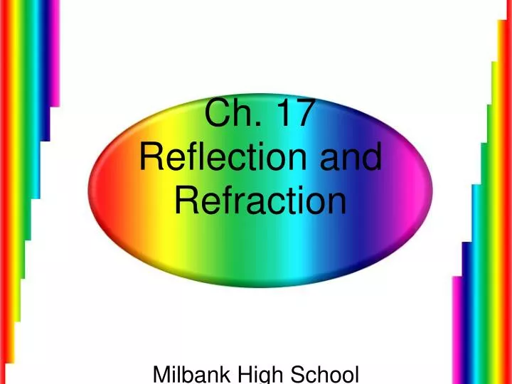 ch 17 reflection and refraction
