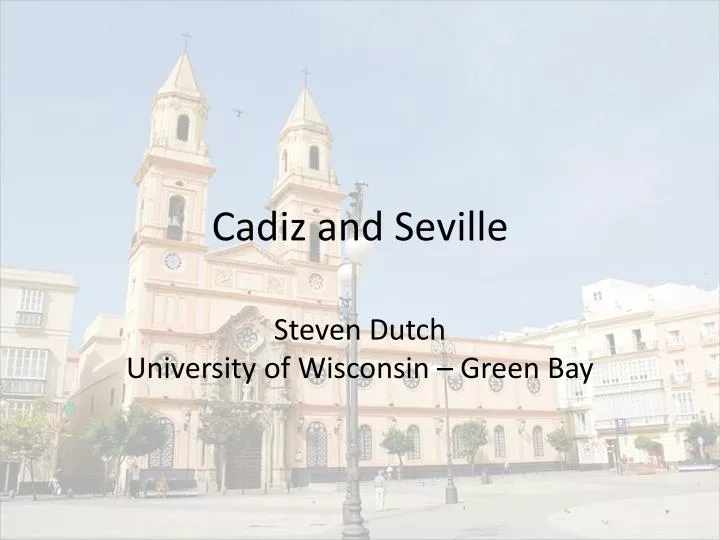 cadiz and seville