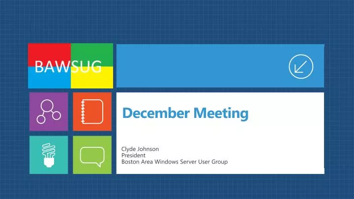 december meeting