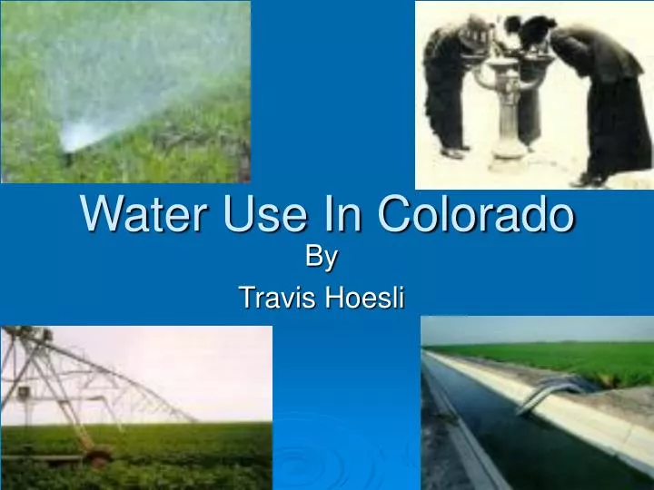 water use in colorado