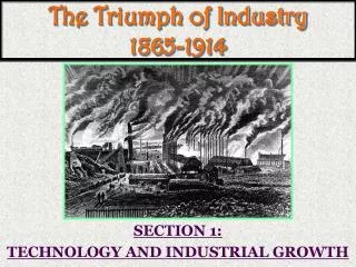 The Triumph of Industry 1865-1914