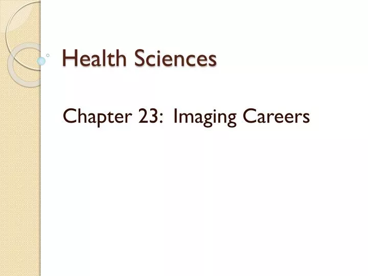 health sciences