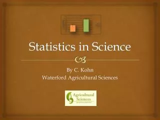 Statistics in Science