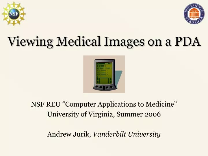 viewing medical images on a pda