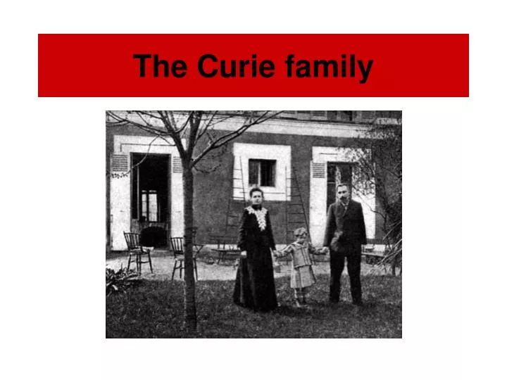 the curie family