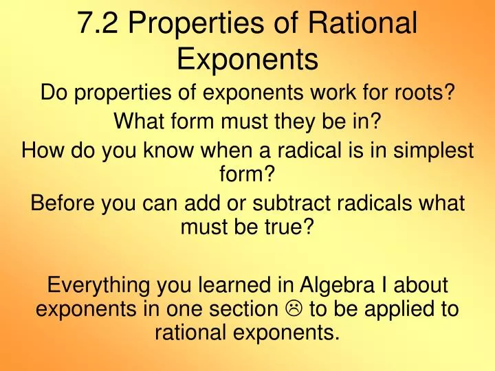 7 2 properties of rational exponents