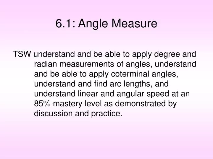 6 1 angle measure