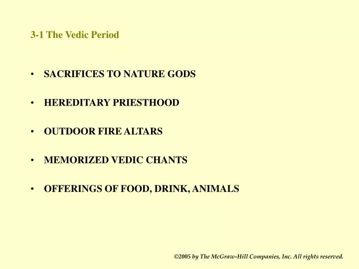 3 1 the vedic period