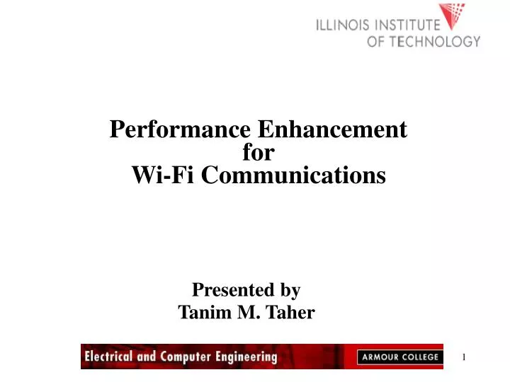 performance enhancement for wi fi communications