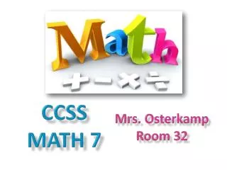 CCSS Math 7