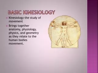 Basic Kinesiology