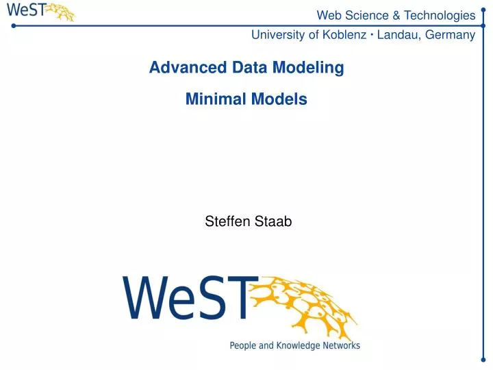 advanced data modeling minimal models