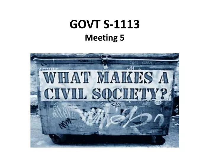 govt s 1113 meeting 5