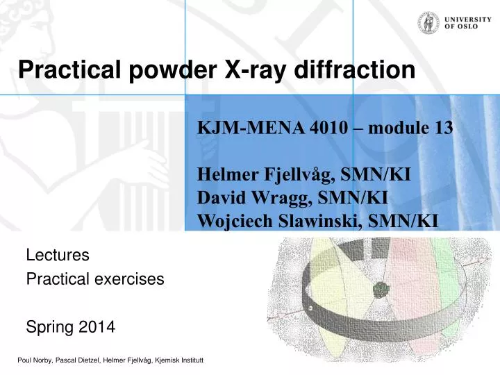 practical powder x ray diffraction