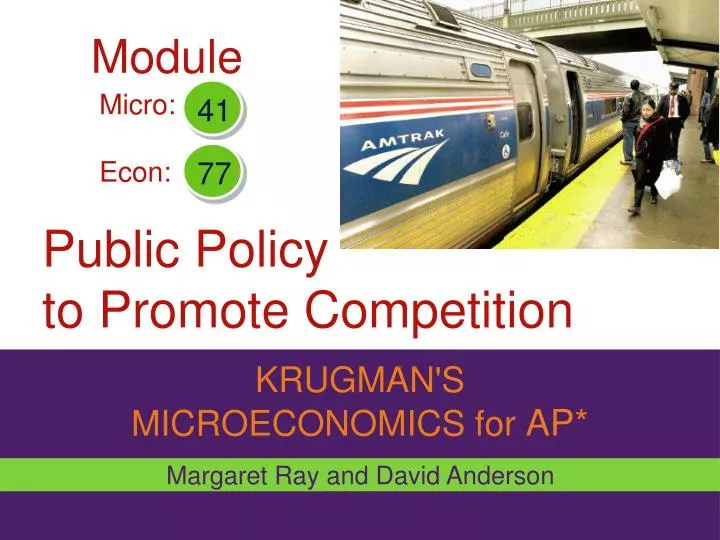 public policy to promote competition