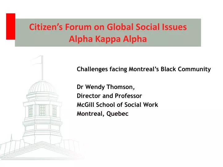 citizen s forum on global social issues alpha kappa alpha